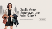 Quelle Veste Porter Avec Une Robe Noire ?