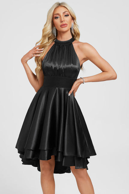 Robe Noire À Volants - gallery 4