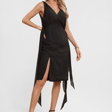 Robe Noire Fourreau Élégante