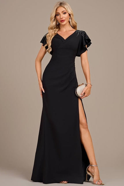 Robe Longue Fourreau Noire