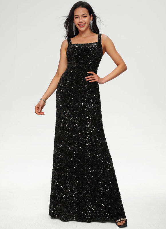 Robe De Bal Scintillante Élégante - gallery 3