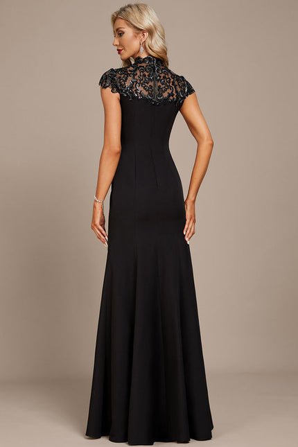 Robe Fourreau Élégante À Fente - gallery 5