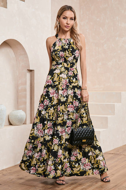 Robe Longue Noir Boheme - gallery 7