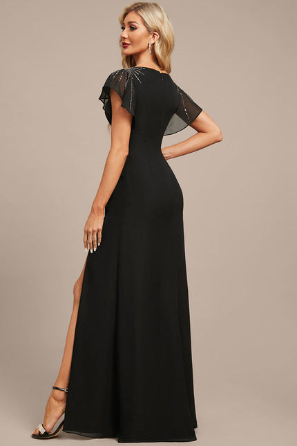 Robe Noire Décolleté Coeur - gallery 6