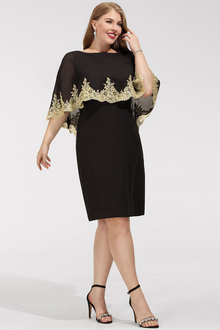 Robe Noire Croisée - gallery 6