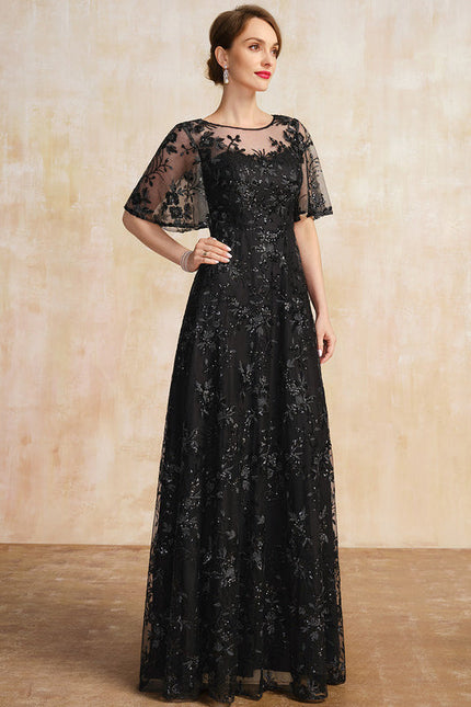 Robe Demoiselle D'Honneur Noire - gallery 4