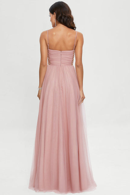 Robe De Bal Tulle Élégante Noire - gallery 8