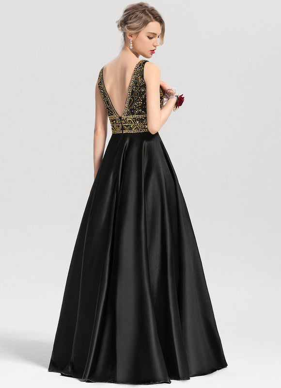 Robe De Bal Élégante À Sequins - gallery 4