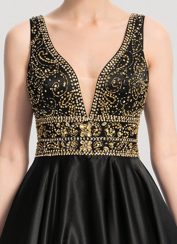 Robe De Bal Élégante À Sequins - gallery 3