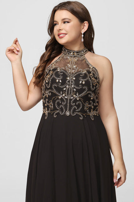 Robe De Bal Chic En Mousseline - gallery 8