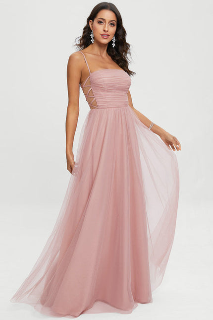 Robe De Bal Tulle Élégante Noire - gallery 7