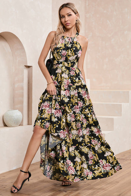 Robe Longue Noir Boheme - gallery 6