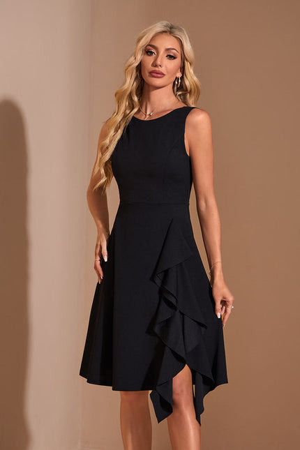 Robe Noire Drapee - gallery 2