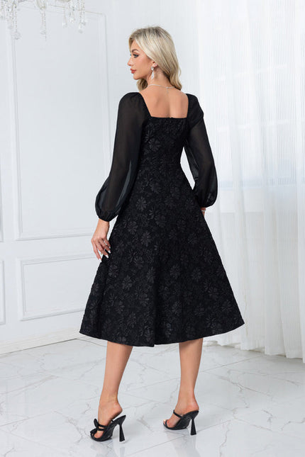 Robe Noire Chemise - gallery 2