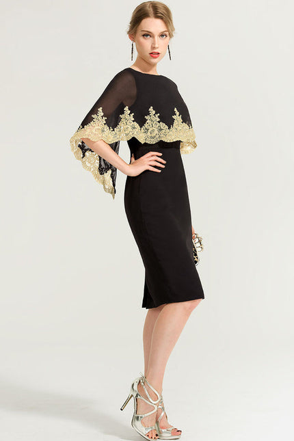 Robe Noire Croisée - gallery 2