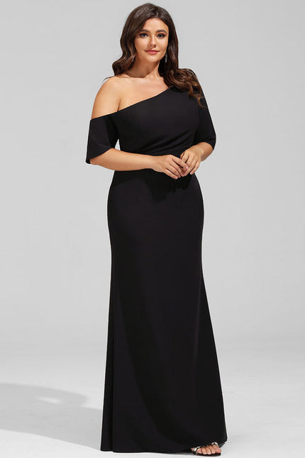 Robe Fourreau Chic Asymétrique Élégante - gallery 8