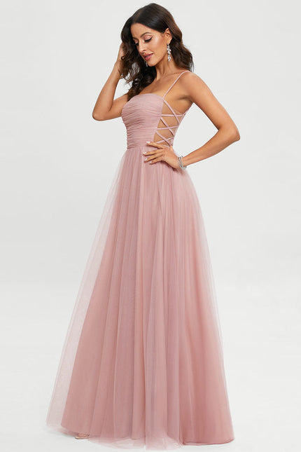 Robe De Bal Tulle Élégante Noire - gallery 9