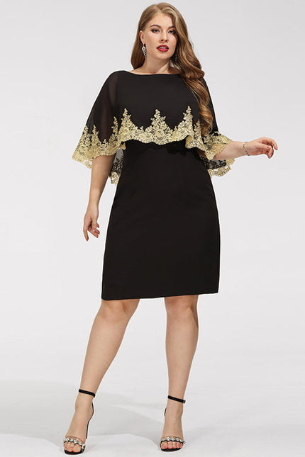 Robe Noire Croisée - gallery 5