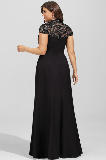 Robe Fourreau Élégante À Fente - gallery 9