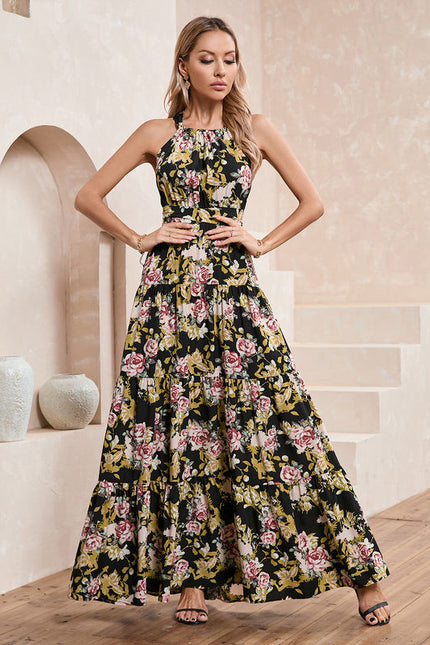 Robe Longue Noir Boheme - gallery 3