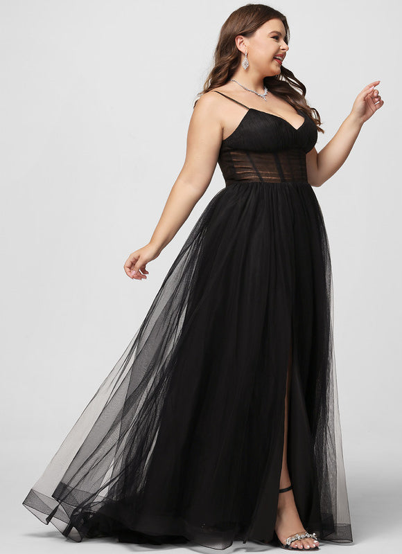 Robe De Bal Tulle Sexy Élégante - gallery 9