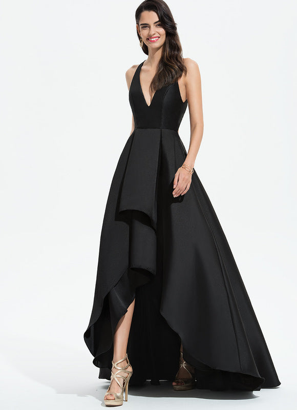 Robe De Demoiselle D'Honneur Noir - gallery 3
