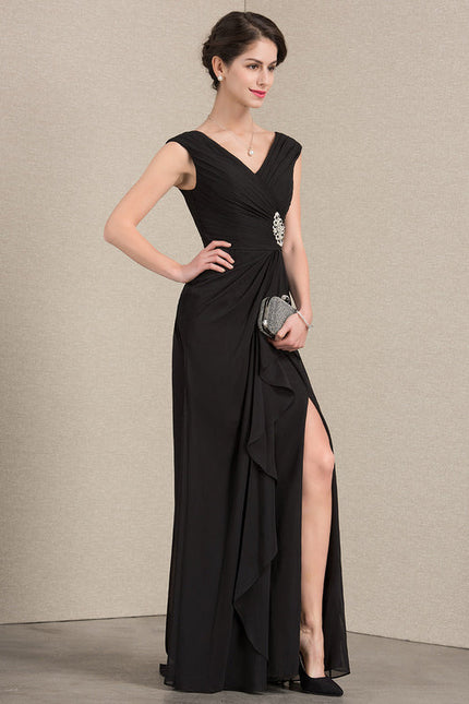 Robe Élégante À Fente Chic - gallery 3