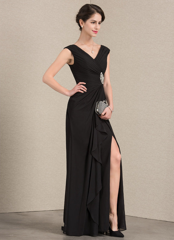 Robe Élégante À Fente Chic - gallery 3