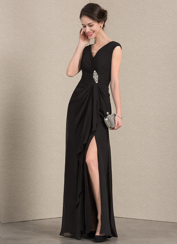 Robe Élégante À Fente Chic - gallery 2