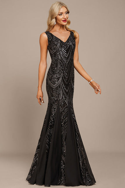 Robe Sirène Glamour À Sequins - gallery 5