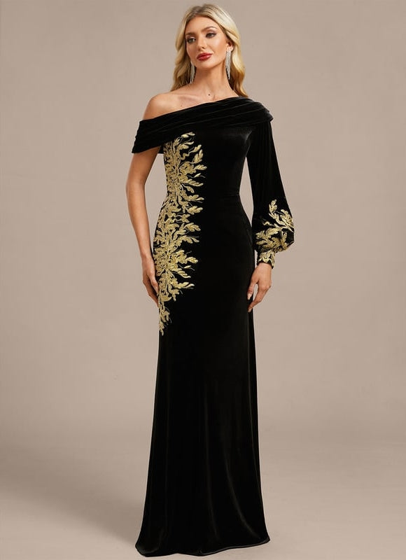 Robe Longue Noire Sexy