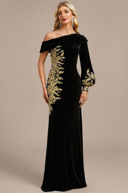 Robe Longue Noire Sexy