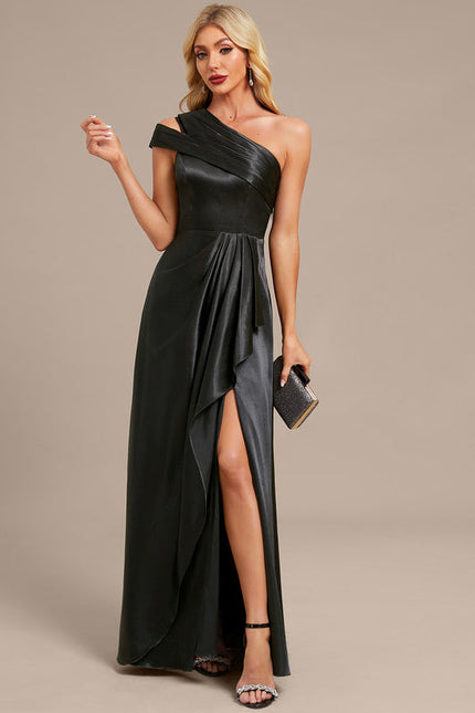 Robe Noire Epaule Dénudée - gallery 3