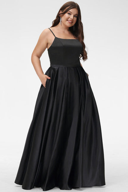 Robe Satinée Élégante Fendue - gallery 8