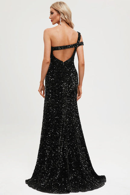 Robe Noire Luxe Pailletée - gallery 5