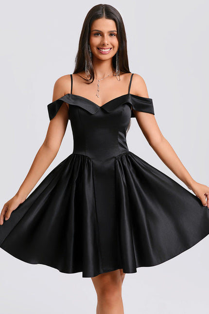 Robe Trapèze Noire - gallery 2