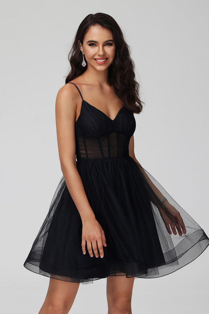Robe Noire Maille - gallery 8