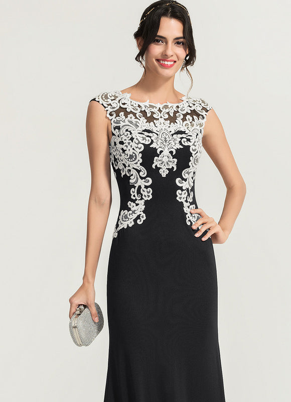 Robe Fourreau Élégante À Broderies - gallery 5