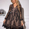 Robe Noire Dentelle Transparente