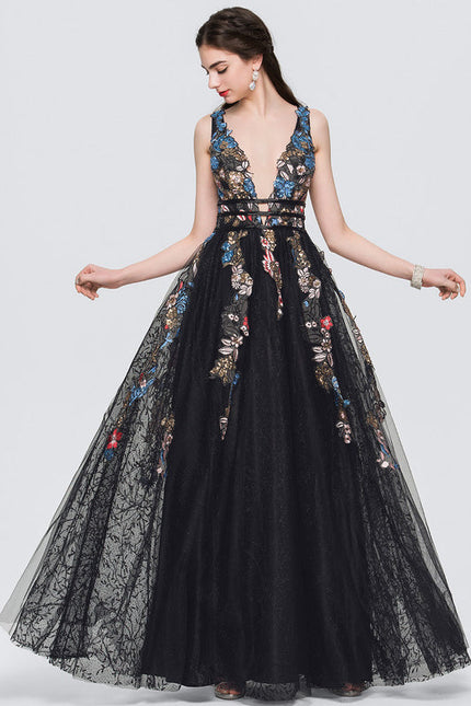 Robe De Bal Florale En Tulle