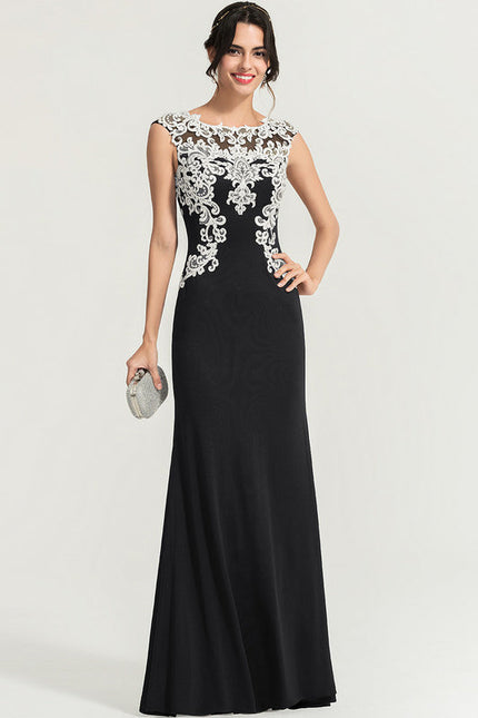 Robe Fourreau Élégante À Broderies - gallery 2