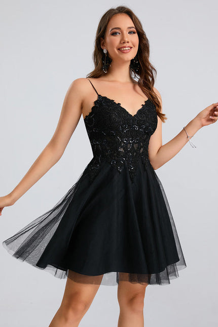 Robe De Bal Tulle Brodée Élégante - gallery 4