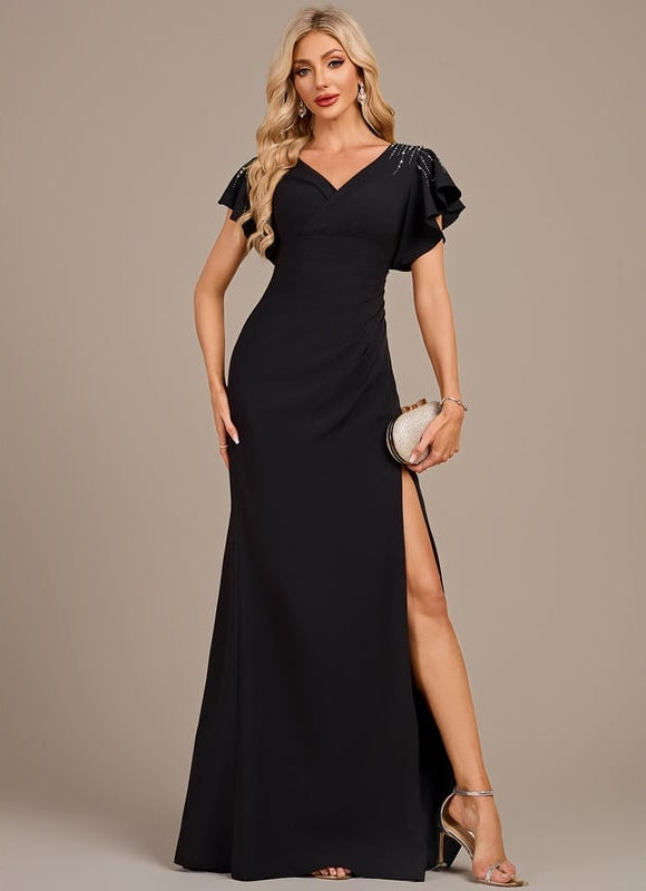 Robe Longue Fourreau Noire