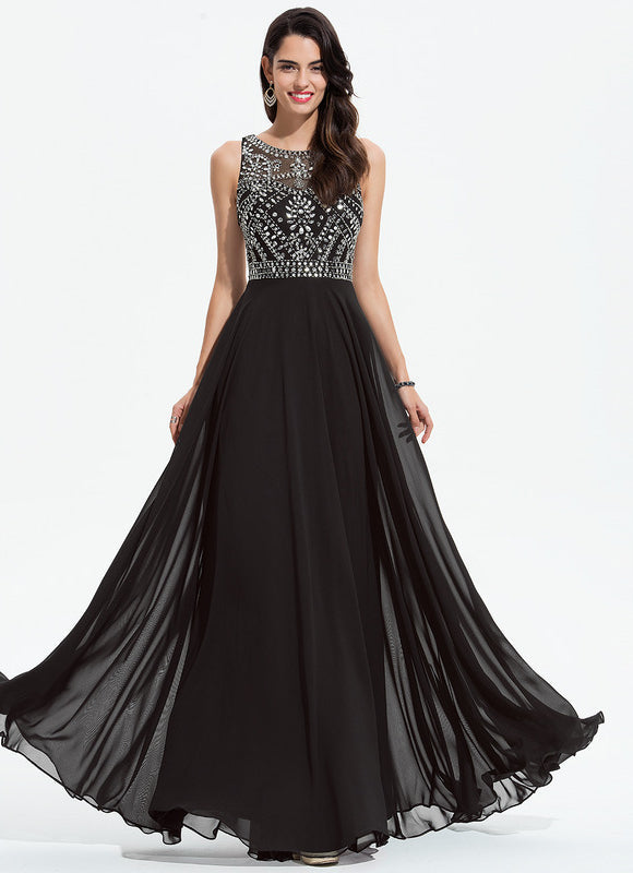 Robe De Bal Élégante À Sequins-340