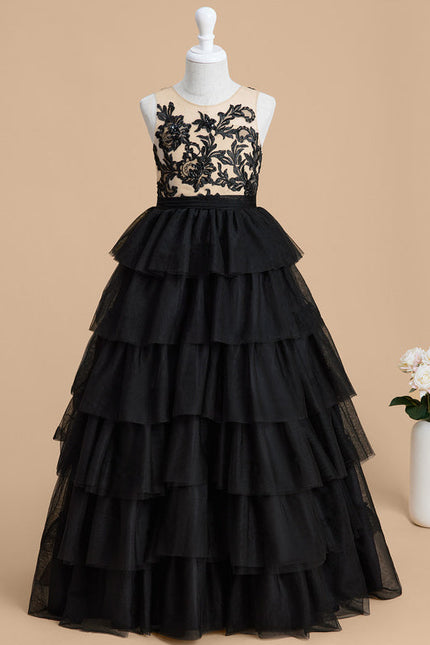 Robe Noir Enfant - gallery 1