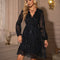 Robe Noire Et Strass