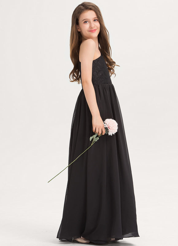 Robe Demoiselle D'Honneur Asymétrique Chic - gallery 2