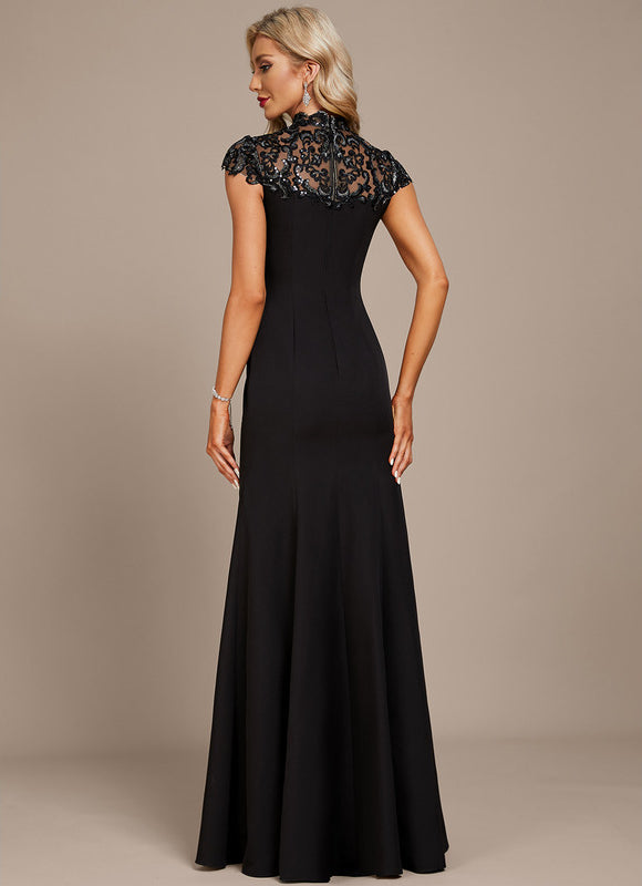 Robe Fourreau Élégante À Fente - gallery 5