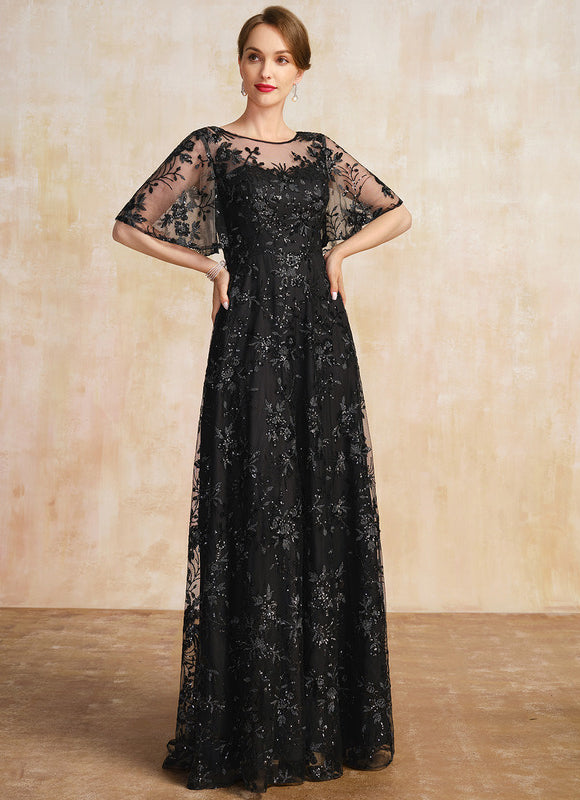 Robe Demoiselle D'Honneur Noire - gallery 3