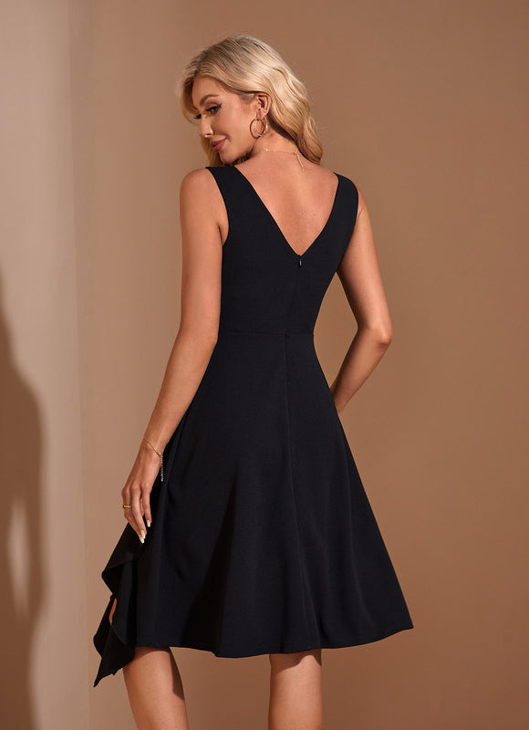 Robe Noire Drapee - gallery 1